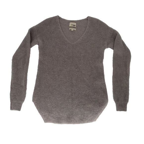 Aritzia Wilfred Free Wolter Sweater Heather Birch Light Pink Merino 100 % Wool - Picture 1 of 15
